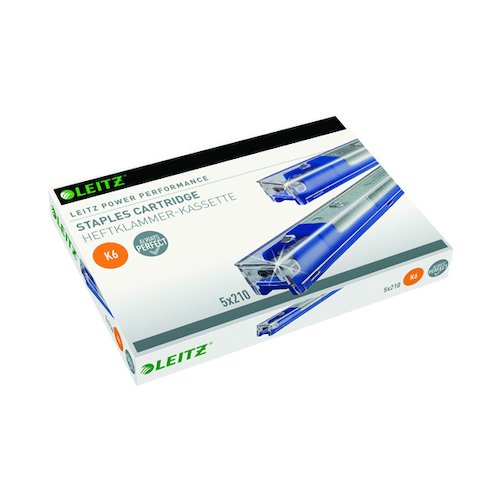 Leitz Blue K6 Staple Cartridge (5 Pack) 55910000 (LZ5580)