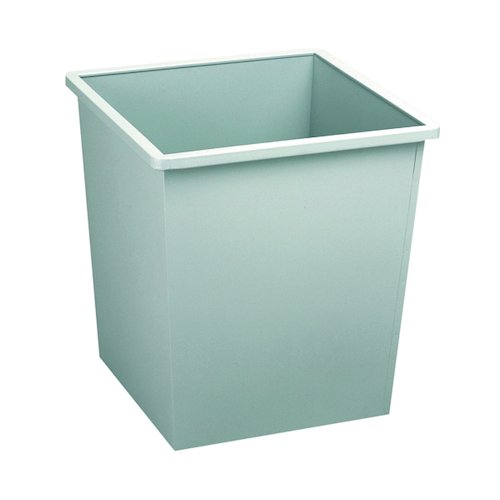 Avery Steel Bin Square 27 Litre Grey 631LGRY (MY631GY)