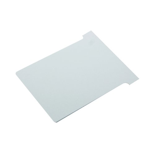 Nobo T Card Size 3 80 x 120mm White (100 Pack) 2003002 (NB38911)
