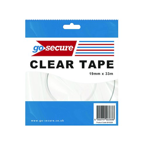 ValueX Wizard Invisible Tape 19mmx33m Clear (Pack 8) (18533HA)