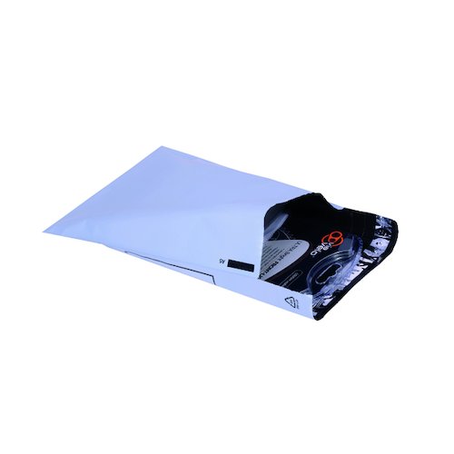 GoSecure Envelope Lightweight Polythene 230x162mm Opaque (100 Pack) PB11122 (PB11122)