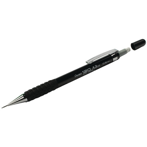 Pentel A300 Automatic Pencil Fine 0.5mm (12 Pack) A315 A (PE06968)