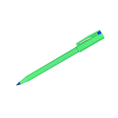 Pentel Ball Rollerball Pen Medium Blue (12 Pack) R50 C (PER50BU)