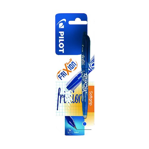 Pilot Frixion Gel Erasable Rollerball Blister Blue (12 Pack) FRIX BLST BLU (PI63767)