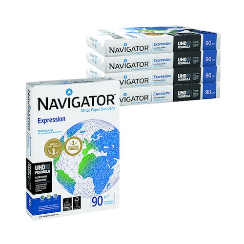 Navigator Expression A4 Paper 90gm (2500 Pack) NAVA490 (PPR40500)