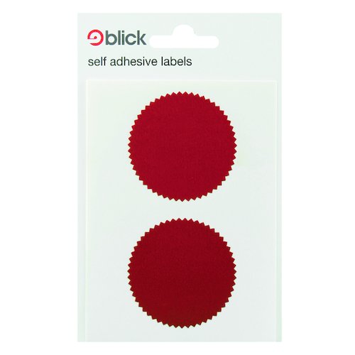 Blick Company Seal 50mm Diameter Red 8 Per Dispenser (160 Pack) RS014652 (RS01465)