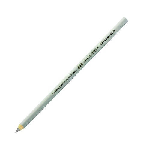 West Design White Chinagraph Marking Pencil (12 Pack) RS523055 (RSCHW)