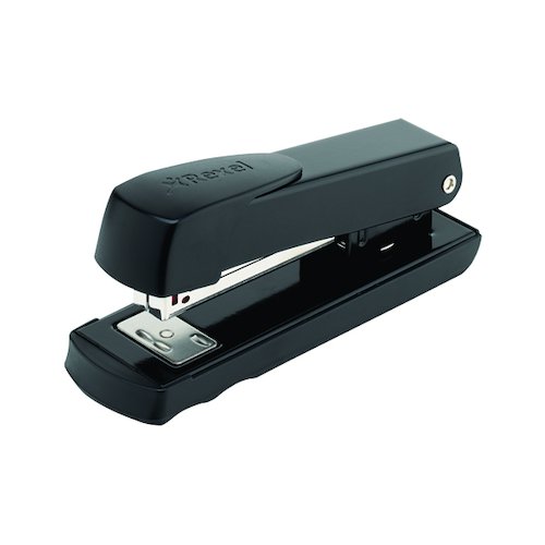 Rexel Meteor Half Strip Stapler Black 2100019 (RX04772)