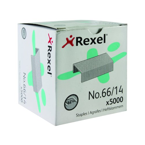 Rexel No. 66 14mm Staples (5000 Pack) 06075 (RX06075)