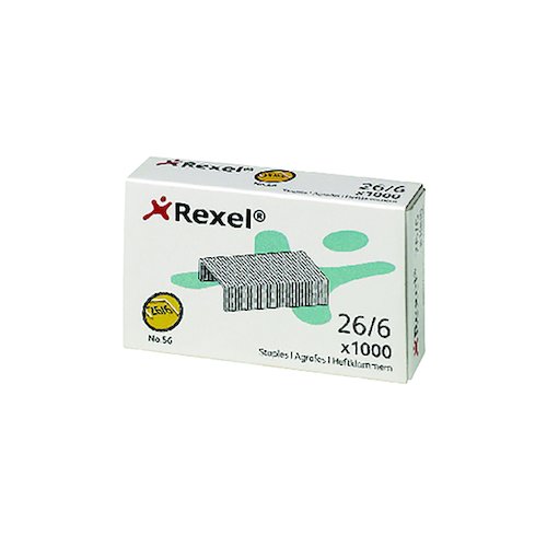 Rexel No. 56 Staples 6mm (1000 Pack) 6131 (RX06131)