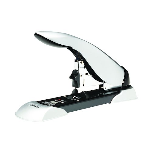 Rexel Gladiator Heavy Duty Stapler Silver/Black 2100591 (RX10623)
