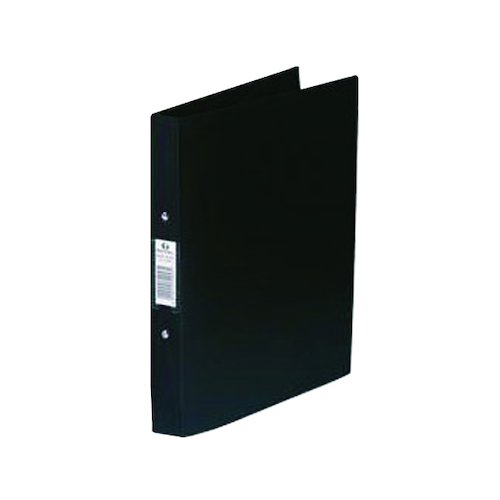 Rexel Budget 2 Ring Binder A4 Black (10 Pack) 13422BK (RX13422BK)