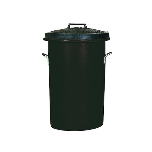 Heavy Duty Coloured Dustbin 85 Litre Black 311961 (SBY06631)