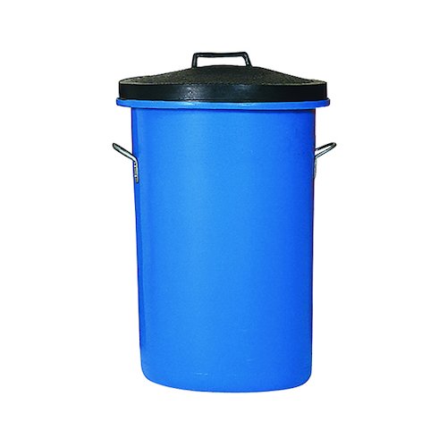 Heavy Duty Coloured Dustbin 85 Litre Blue 311963 (SBY06633)