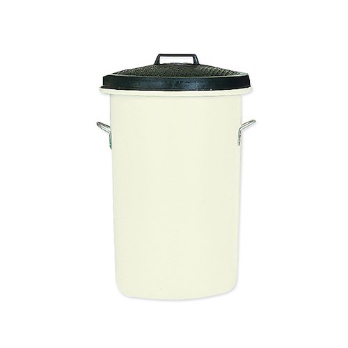 Heavy Duty Coloured Dustbin 85 Litre White 311967 (SBY06637)