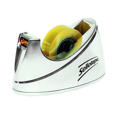 Sellotape Chrome Dispenser Small 504045 (SE04529)