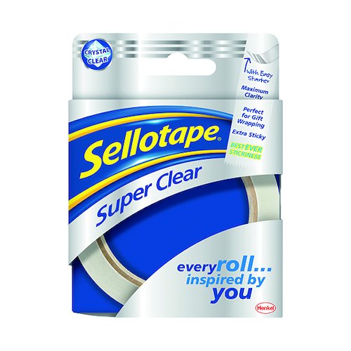 Sellotape Super Clear Tape (SE05022)