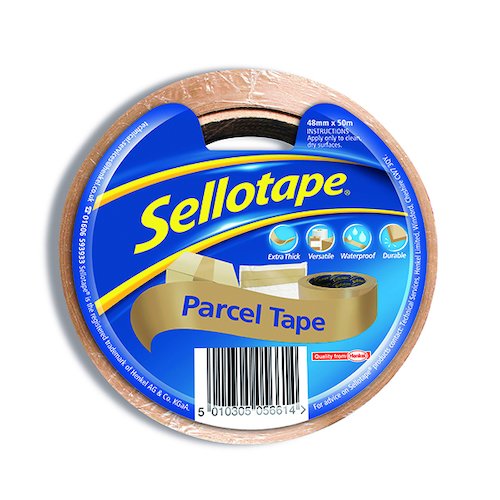Sellotape Brown Parcel Tape 48mmx50m (8 Pack) 1760686 (SE05661)