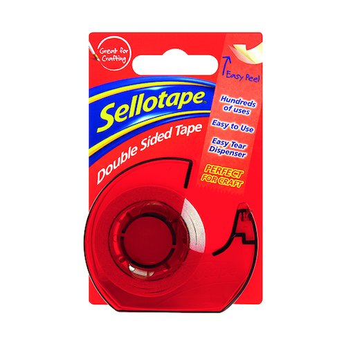 Sellotape Double Sided Tape and Dispenser (48131HK)