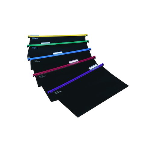Snopake HangGlider Suspension Files Foolscap Assorted (25 Pack) 10279 (SK03042)