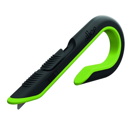 Slice Box Cutter Auto Retractable Green/Black 10503 (SLC10513)