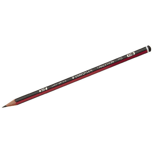 Staedtler Tradition 110 HB Pencil (12 Pack) 110 HB (ST10496)