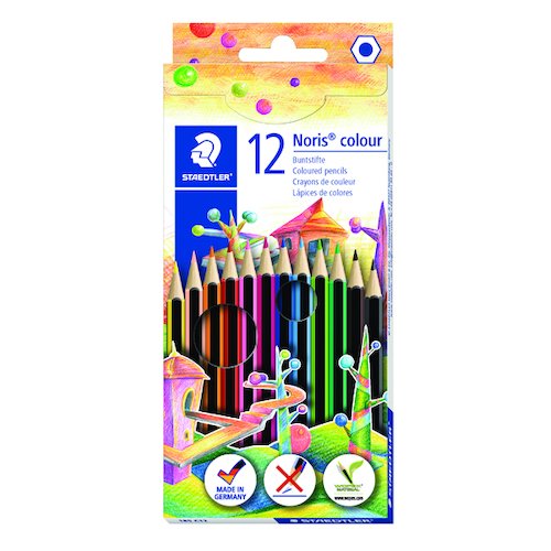 Staedtler Noris Colour Colouring Pencils (120 Pack) 185 C12 (ST18512)
