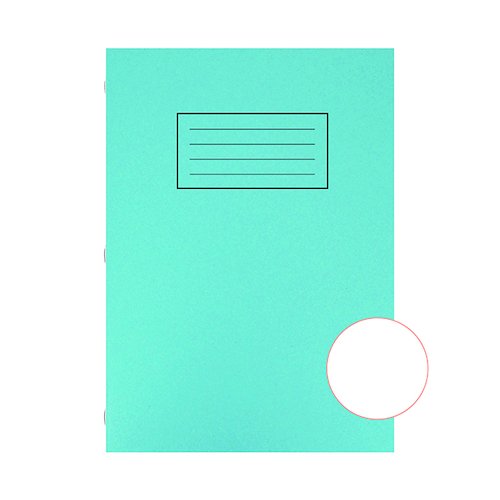 Silvine Exercise Book A4 Plain Blue (10 Pack) EX114 (SV43515)