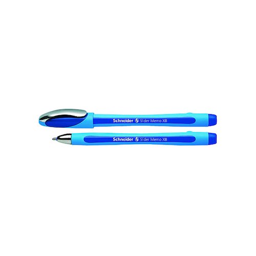Schneider Slider Memo XB Ballpoint Pen Large Blue (10 Pack) 150203 (TB06424)