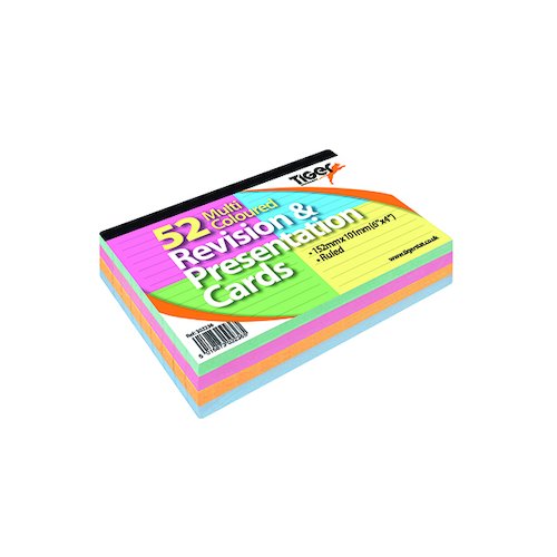 Revision and Presentation Cards 54 Multicolour (10 Pack) 302236 (TGR02236)