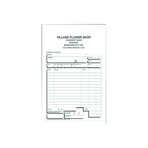 Rexel Scribe 855 Counter Sales Receipt 2 Part Refill (100 Pack) 71704 (TW71704)