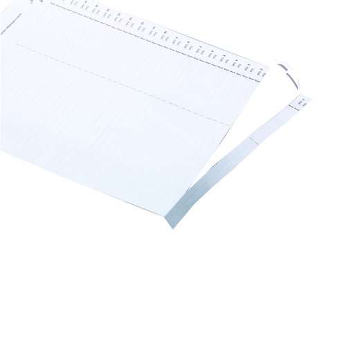 Rexel Crystalfile Lateral 275 Tab Inserts White (50 Pack) 78370 (TW78370)