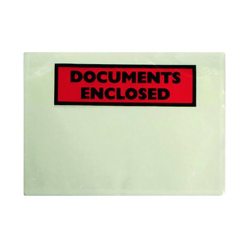 GoSecure Document Envelopes Document Enclosed Self Adhesive A5 (1000 Pack) 4302003 (TZ60584)
