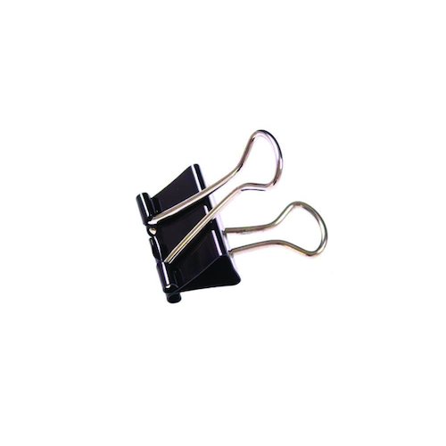 Foldback Clip 32mm Black (100 Pack) 23081 (WS23081)