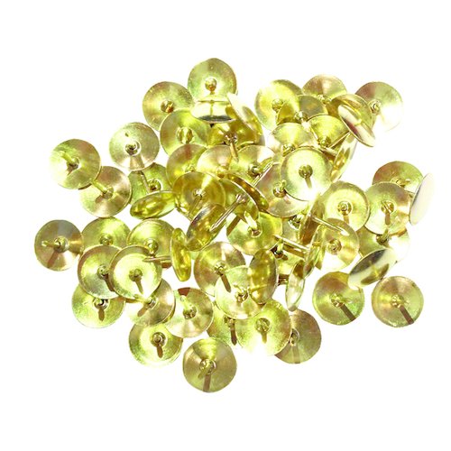 Brass Drawing Pins 11mm (1000 Pack) 34241 (WS26320)