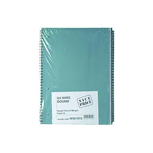 A4 Spiral Pad (12 Pack) WX01072 (WX01072)
