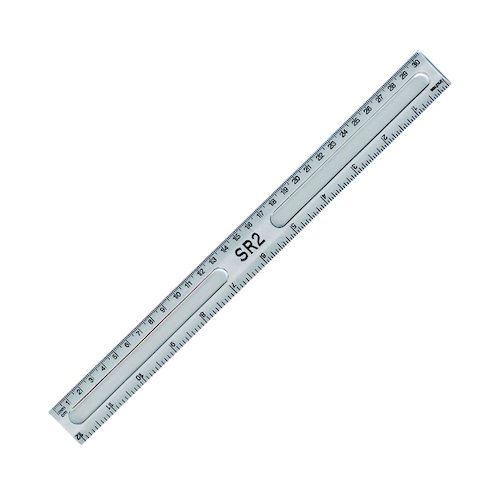 Clear Ruler 30cm (20 Pack) 801697 (WX01107)
