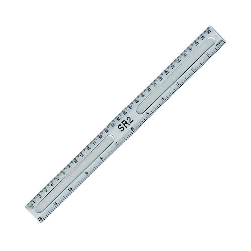 Clear Ruler 30cm (20 Pack) 801697 (WX01107)