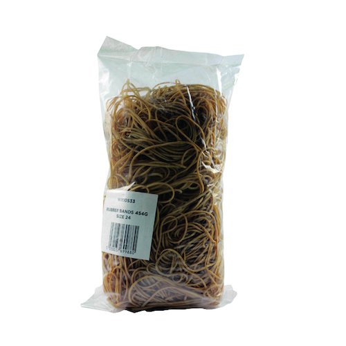 Size 24 Rubber Bands (454g Pack) (WX10533)