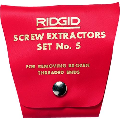 Ridgid Turnut Screw Extractor Set (0095691355751)