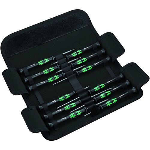 Wera 12 Piece Kraftform Micro Screwdriver Set (05073675001)