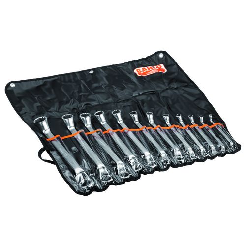 Bahco 12 Piece Offset Ring Spanner Set (7314151001414)