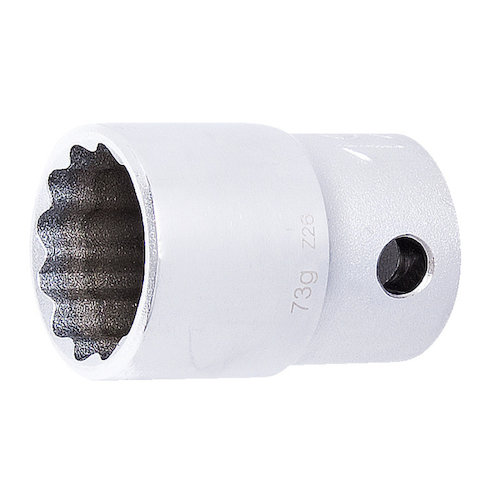 Socket 1/2", 12 point, for safe work at heights (3838909261508)
