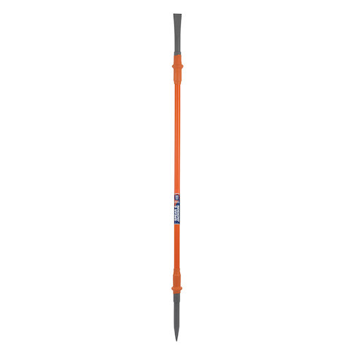 Insulated 1 1/4" Chisel & Point Crowbar (5012095072584)