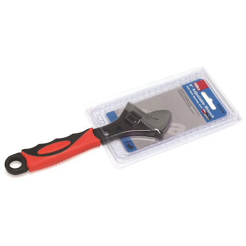 Hilka Soft Grip Adjustable Wrench (5013433152586)