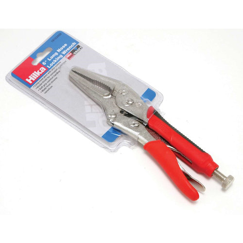 Hilka 6.1/2" (165mm) Longnose Locking Wrench (5013433153460)