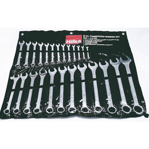 Hilka 25 pce Combination Spanner Set Metric (5013433212525)