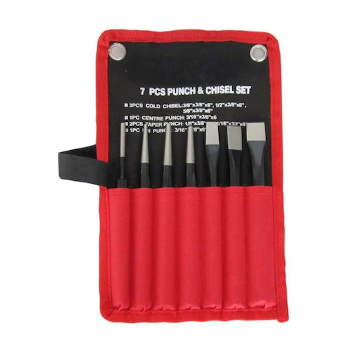 Hilka 7 Piece Punch and Chisel Set (5013433275070)