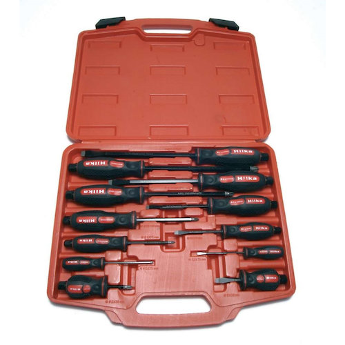 Hilka 12 pce High Impact Screwdriver Set (5013433379129)