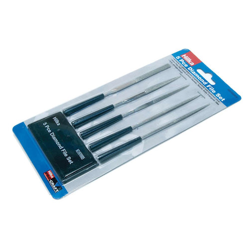 Hilka 5 pce Diamond File Set (5013433760057)